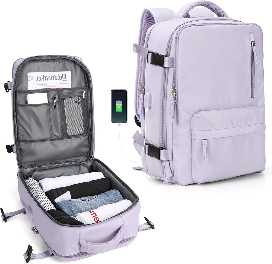 Torba na laptopa z wieloma komorami i regulowanym paskiem