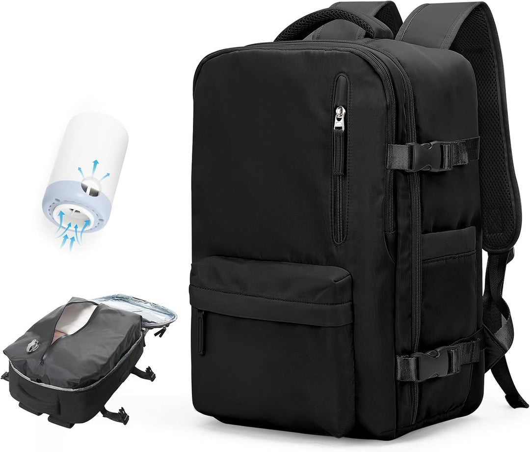 Torba na laptopa z wieloma komorami i regulowanym paskiem