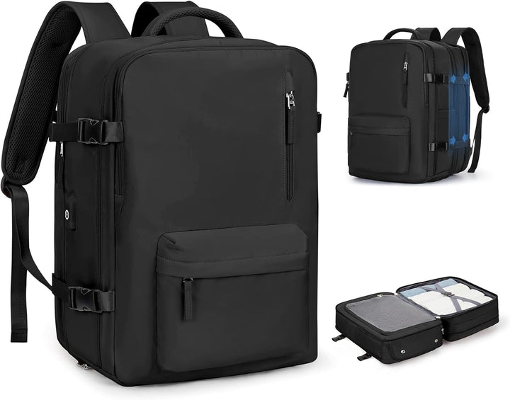 Torba na laptopa z wieloma komorami i regulowanym paskiem