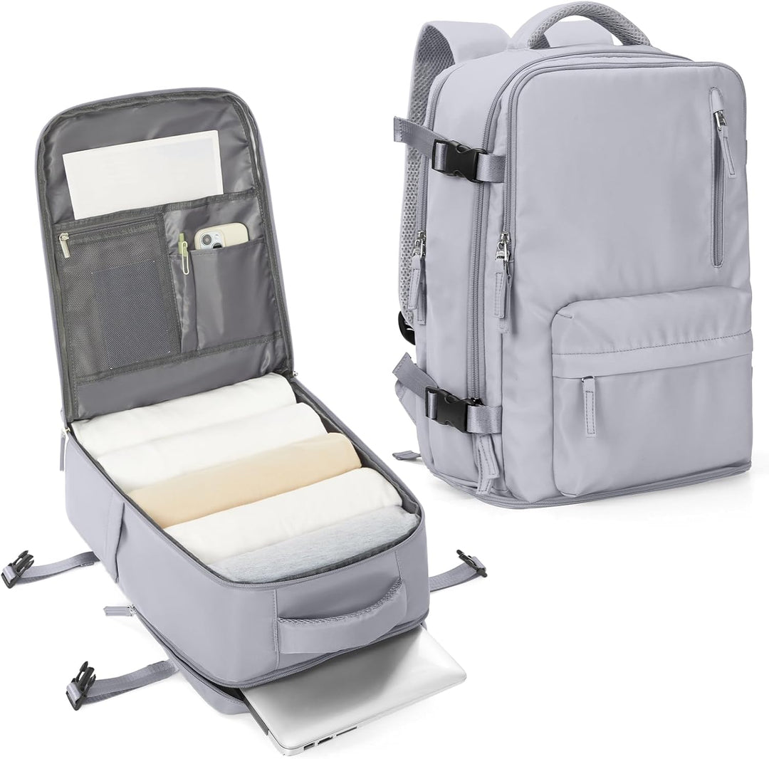 Torba na laptopa z wieloma komorami i regulowanym paskiem
