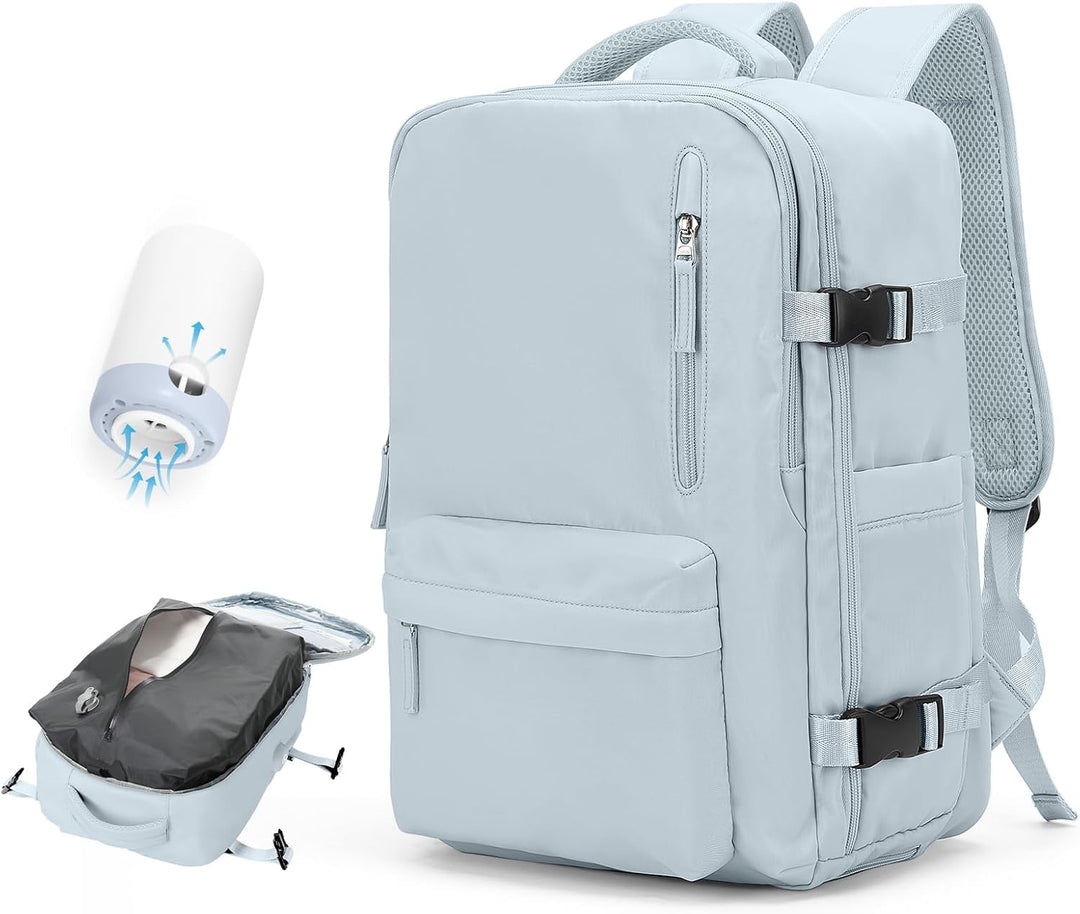 Torba na laptopa z wieloma komorami i regulowanym paskiem