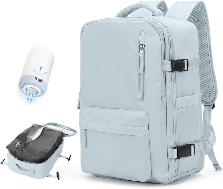 Torba na laptopa z wieloma komorami i regulowanym paskiem