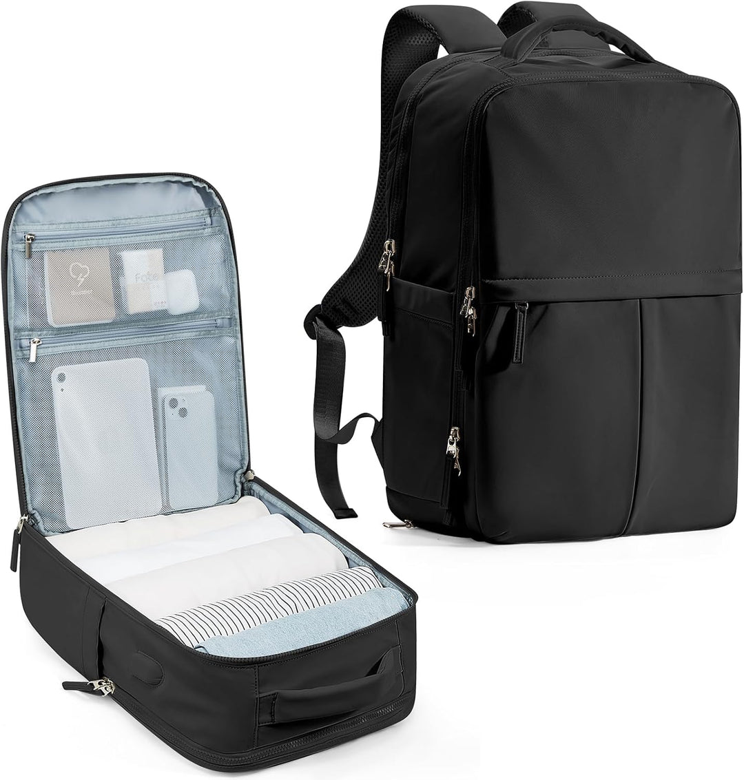 Torba na laptopa z wieloma komorami i regulowanym paskiem