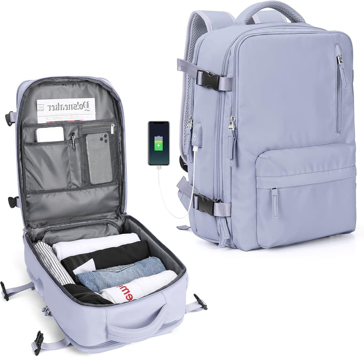 Torba na laptopa z wieloma komorami i regulowanym paskiem