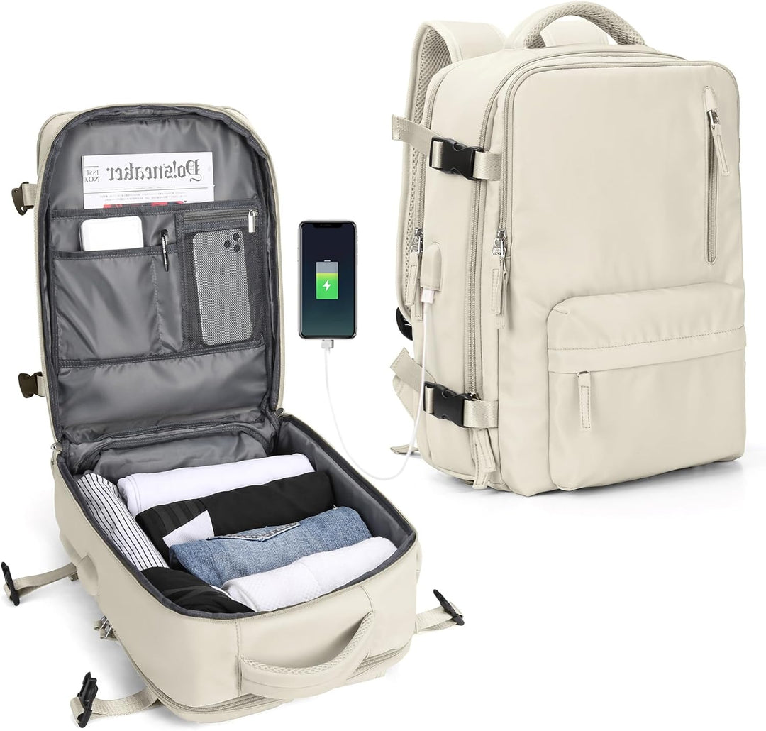 Torba na laptopa z wieloma komorami i regulowanym paskiem