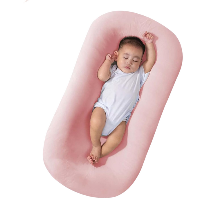 Poduszka Baby Lounger - miękka bawełna | Gniazdko dla dzieci 0-24 miesiące