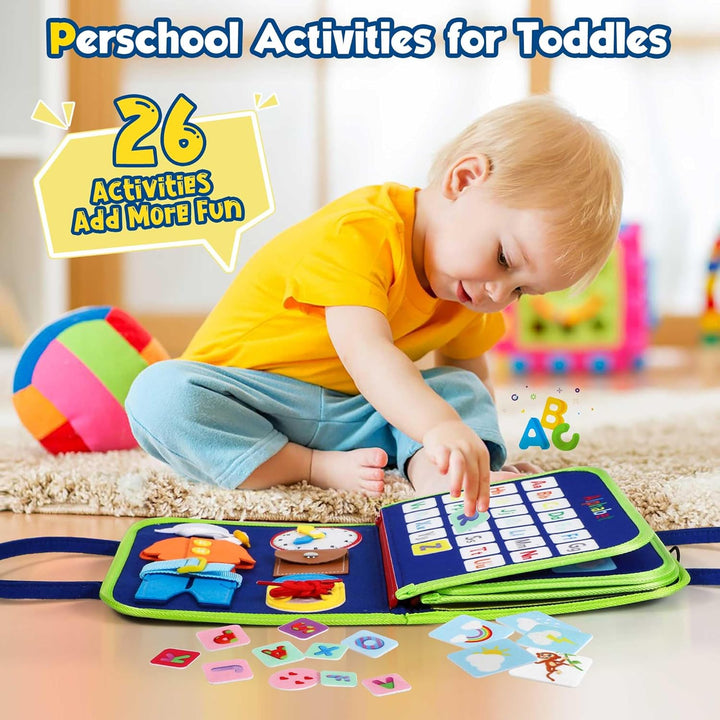 Zabawka Montessori tablica manipulacyjna dla dzieci – edukacyjna