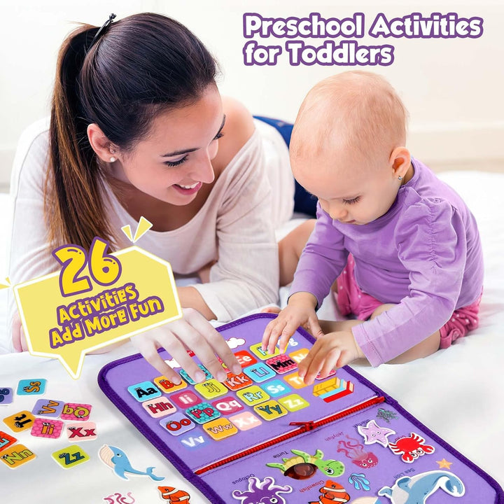 Zabawka Montessori tablica manipulacyjna dla dzieci – edukacyjna