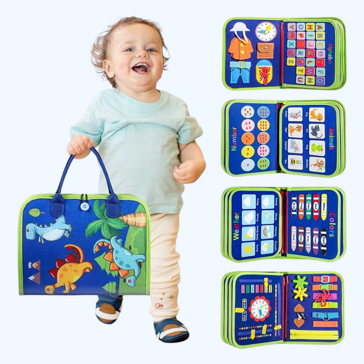 Zabawka Montessori tablica manipulacyjna dla dzieci – edukacyjna