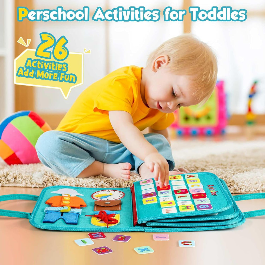 Zabawka Montessori tablica manipulacyjna dla dzieci – edukacyjna