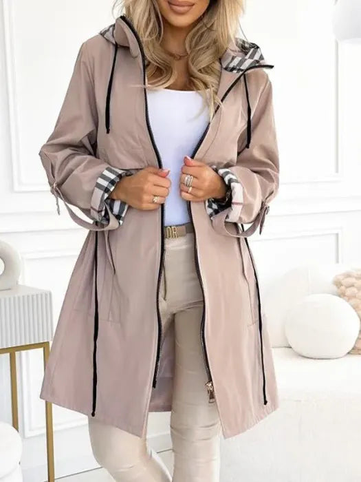 Wodoodporna kurtka z zamkiem – styl w każdą pogodę