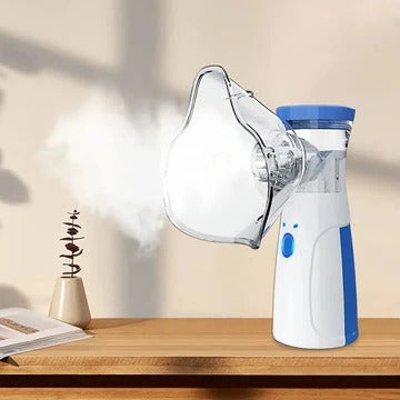 Przenośny inhalator mesh dla dorosłych i dzieci – cichy inhalator ładowany przez USB
