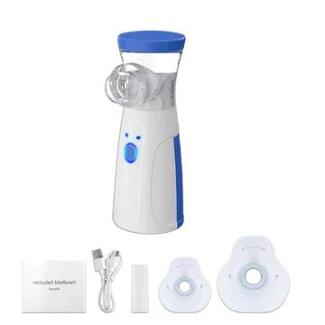 Przenośny inhalator mesh dla dorosłych i dzieci – cichy inhalator ładowany przez USB