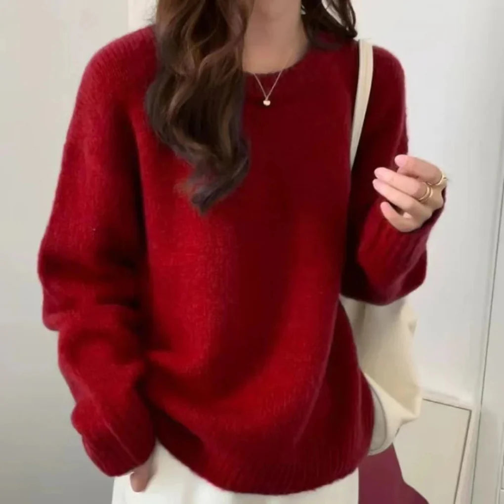 Oversized Kobiece Pulower