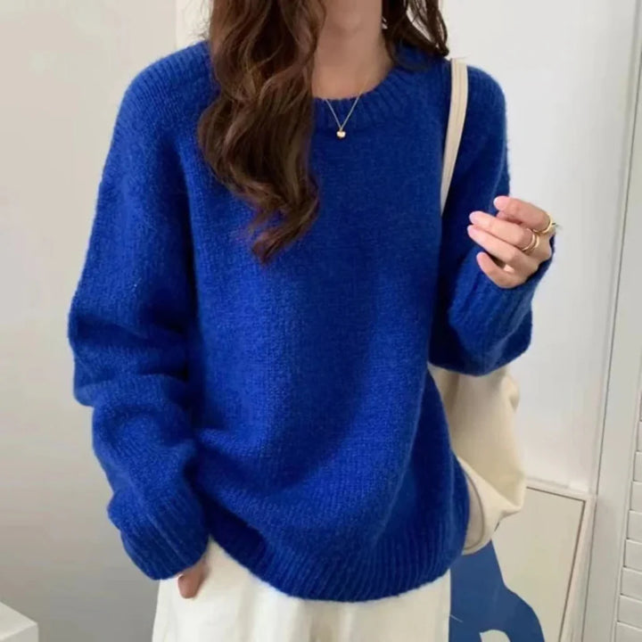 Oversized Kobiece Pulower