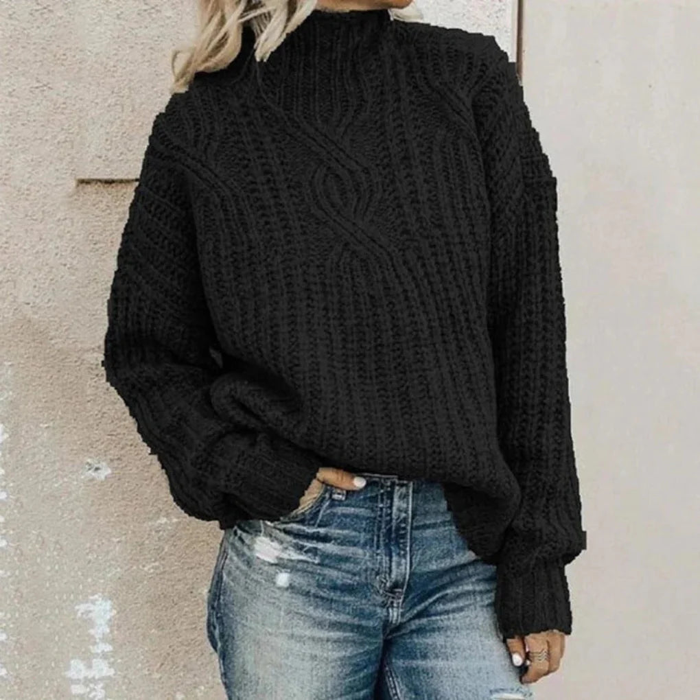 Elegancki Sweter Damski – Subtelna Tekstura z Wyrafinowanym Stylem