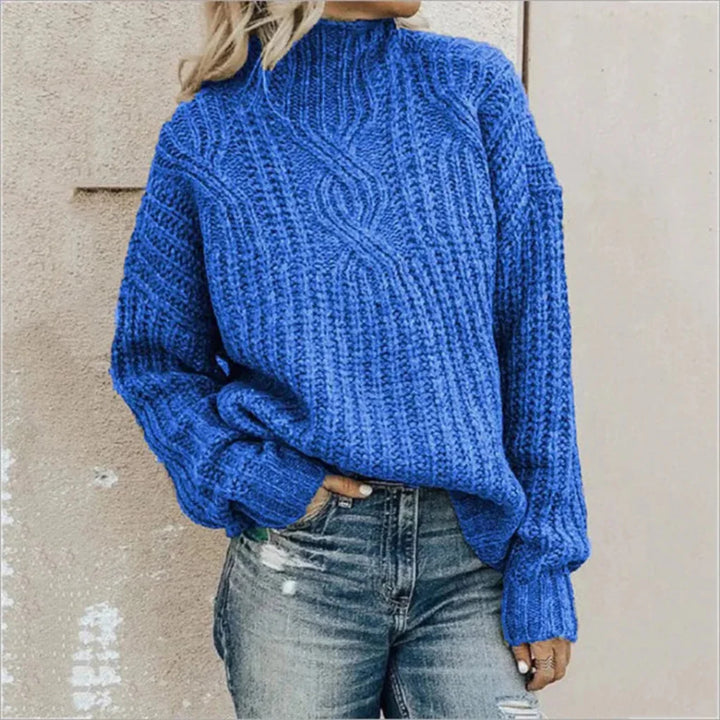Elegancki Sweter Damski – Subtelna Tekstura z Wyrafinowanym Stylem