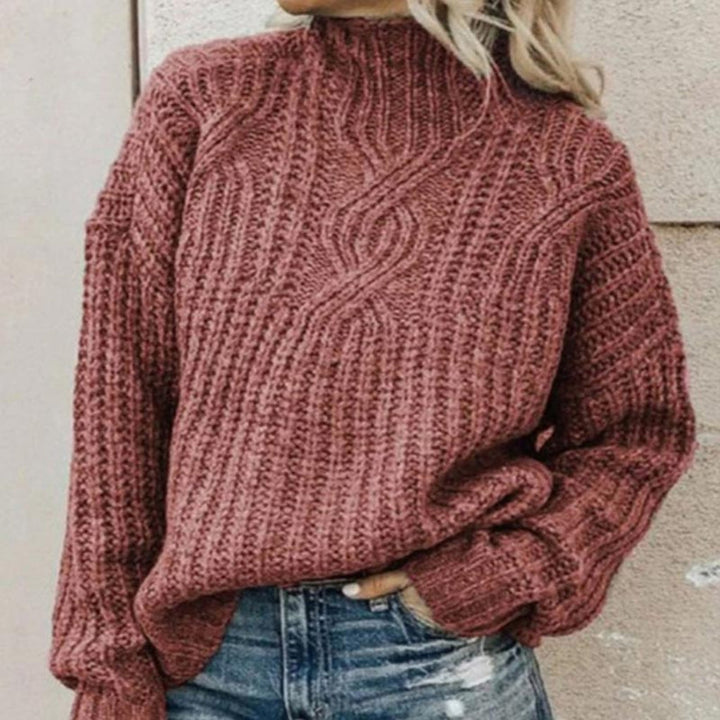 Elegancki Sweter Damski – Subtelna Tekstura z Wyrafinowanym Stylem