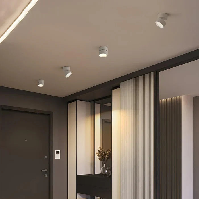 Nowoczesna regulowana lampa sufitowa LED