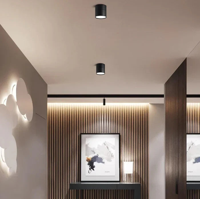 Nowoczesna regulowana lampa sufitowa LED