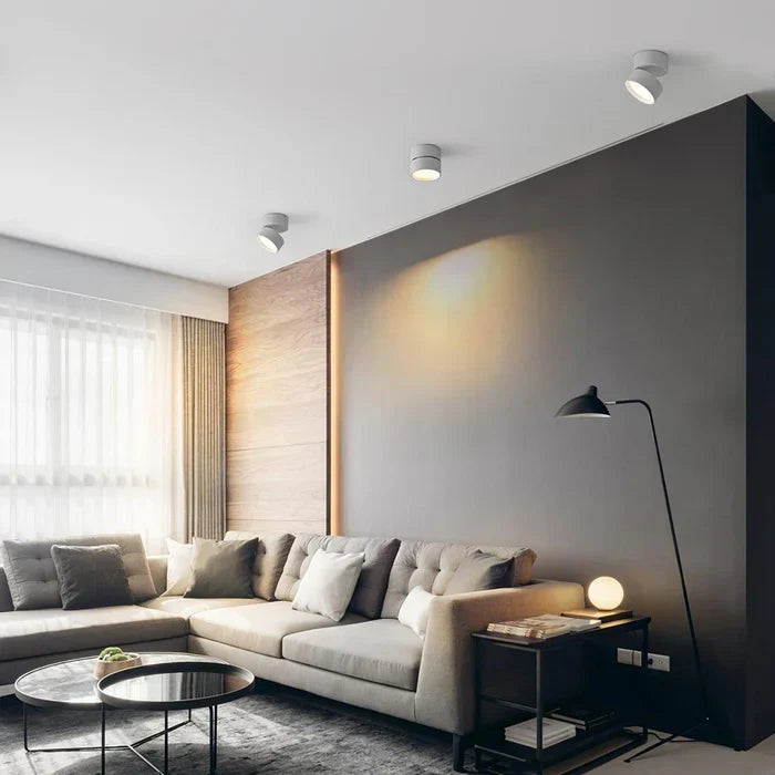 Nowoczesna regulowana lampa sufitowa LED