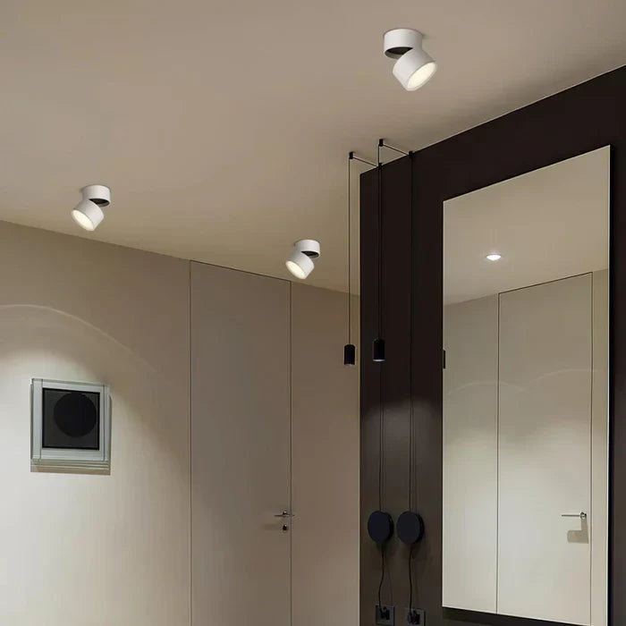Nowoczesna regulowana lampa sufitowa LED