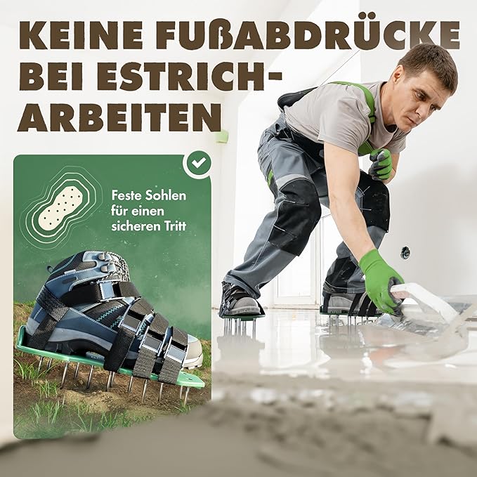 Buty do aeracji trawnika | Buty do napowietrzania trawnika | Grüntritt
