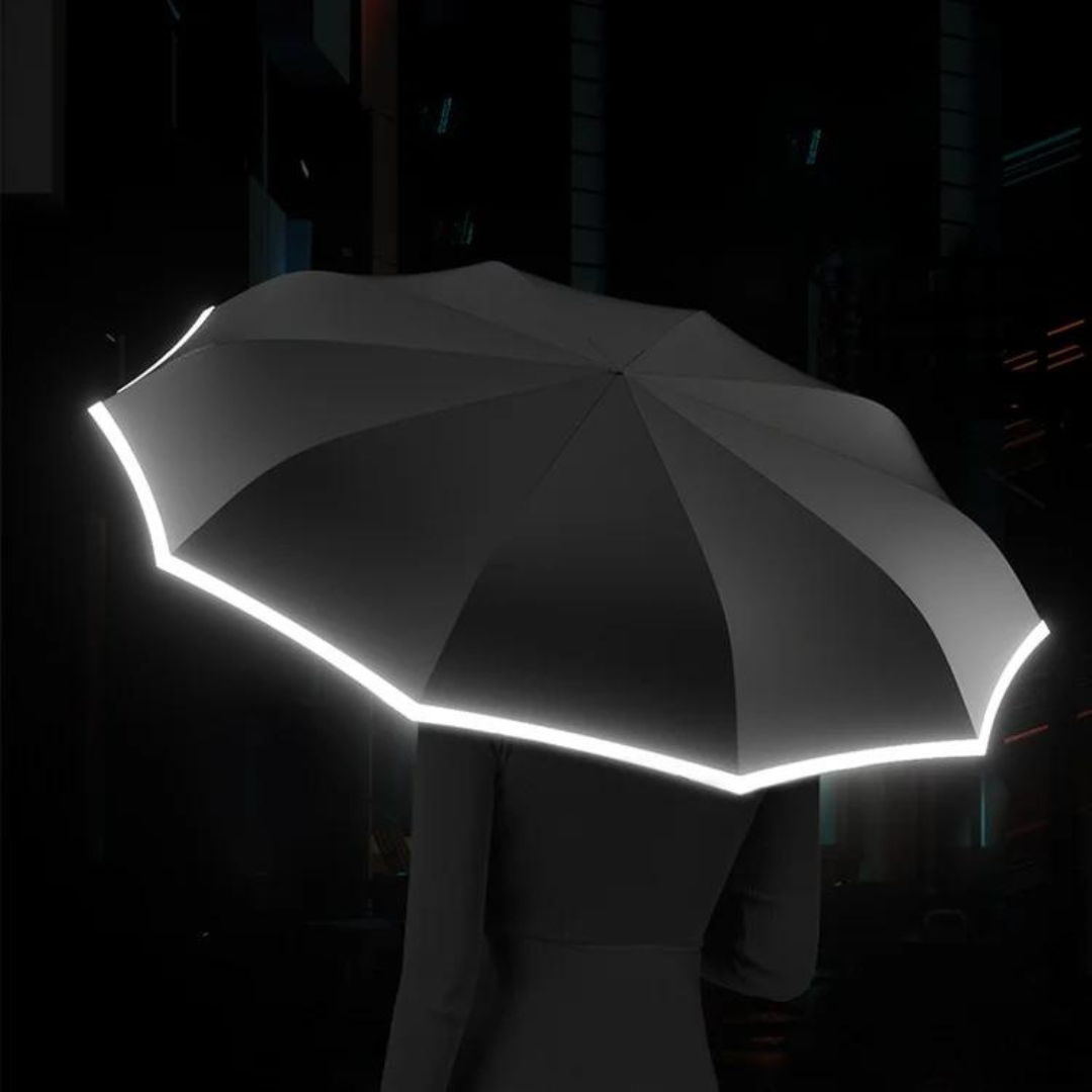 Parasol Niezwykle Odporny na Wiatr - StormShield z Elementami Odblaskowymi