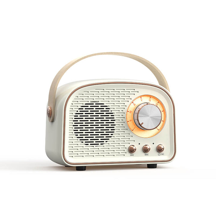 Sandsberg retro radio głośnik Bluetooth | Bezprzewodowy | Przenośny | Elegancki dźwięk do domu i w podróży