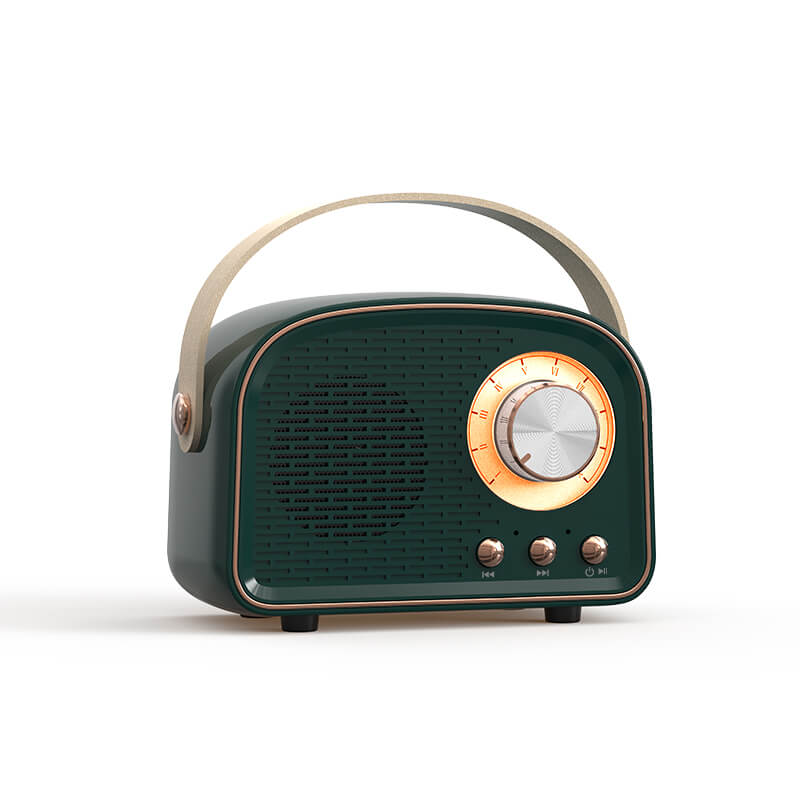 Sandsberg retro radio głośnik Bluetooth | Bezprzewodowy | Przenośny | Elegancki dźwięk do domu i w podróży