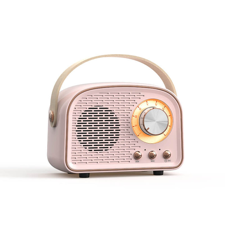 Sandsberg retro radio głośnik Bluetooth | Bezprzewodowy | Przenośny | Elegancki dźwięk do domu i w podróży