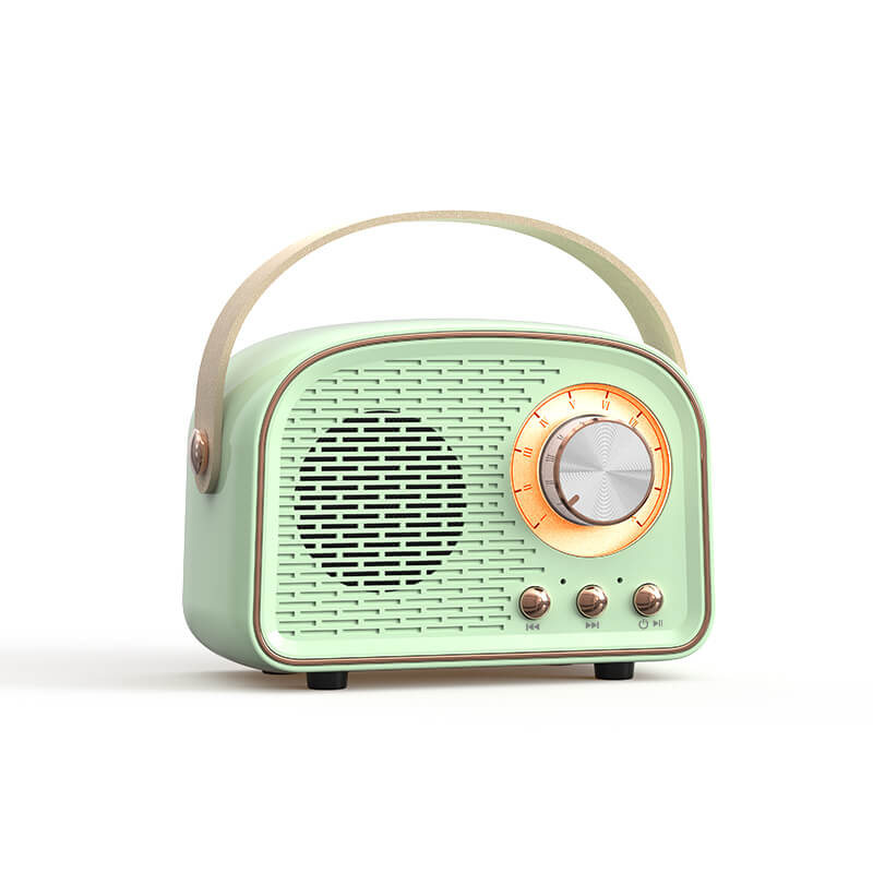 Sandsberg retro radio głośnik Bluetooth | Bezprzewodowy | Przenośny | Elegancki dźwięk do domu i w podróży