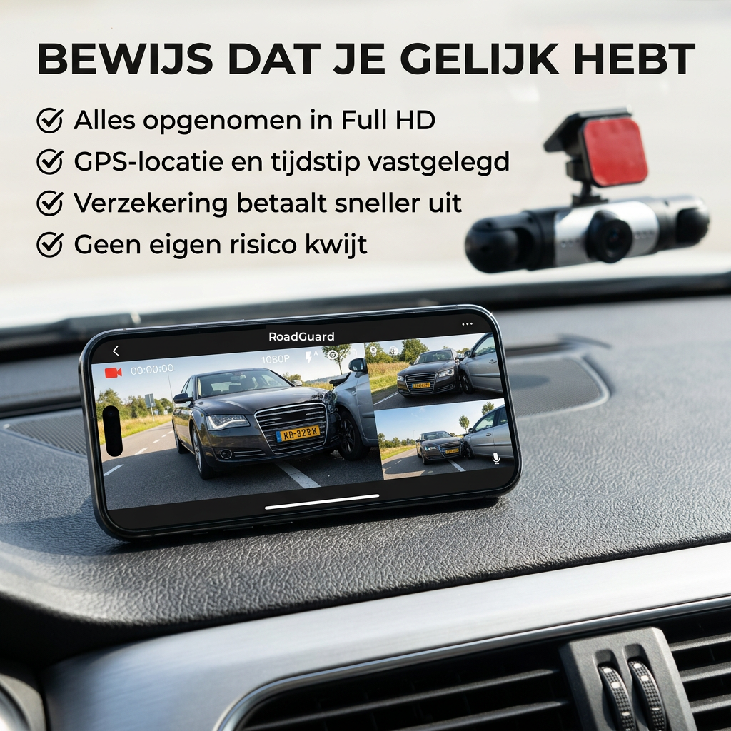 Kamera samochodowa 360° z 4 kamerami, znacznikiem czasu GPS i noktowizorem