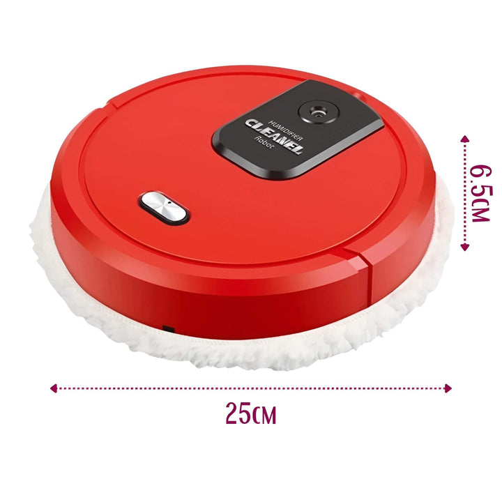 Robot sprzątający i myjący MobiSweep | Funkcja 3-w-1 | Autonomiczny i cichy | Kompaktowy 25×25×6,5 cm