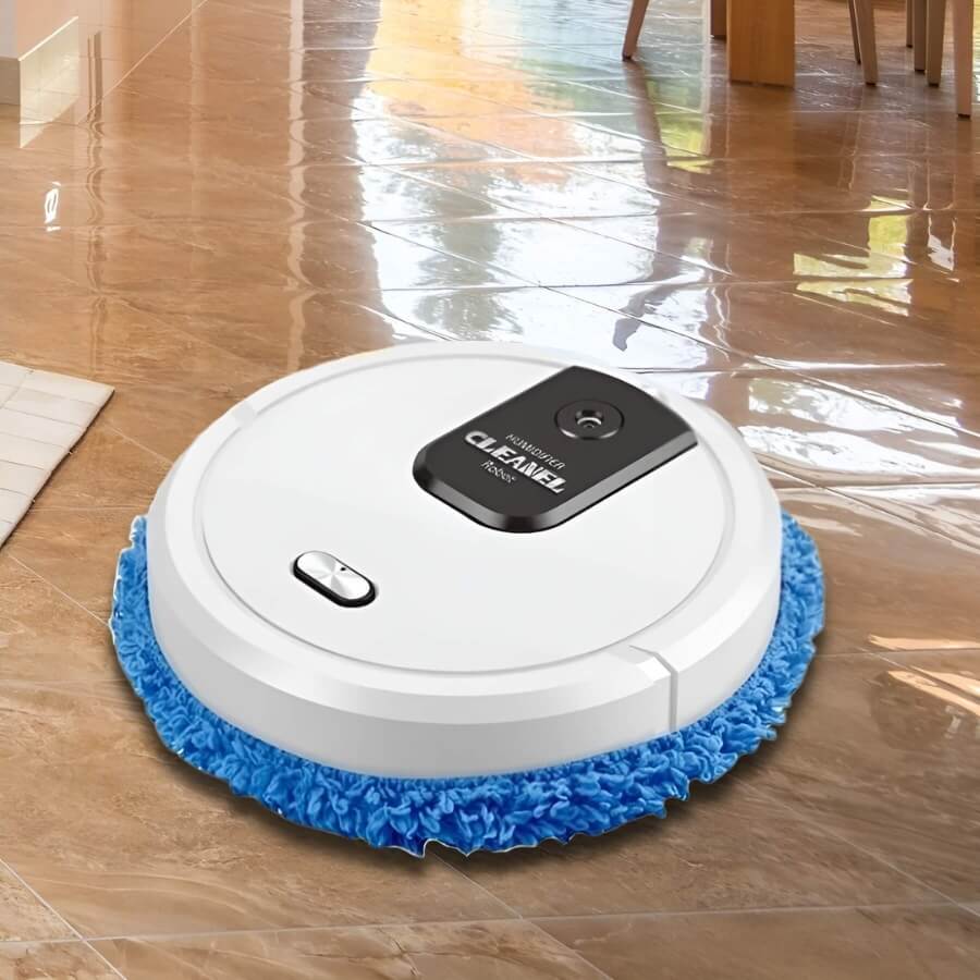 Robot sprzątający i myjący MobiSweep | Funkcja 3-w-1 | Autonomiczny i cichy | Kompaktowy 25×25×6,5 cm