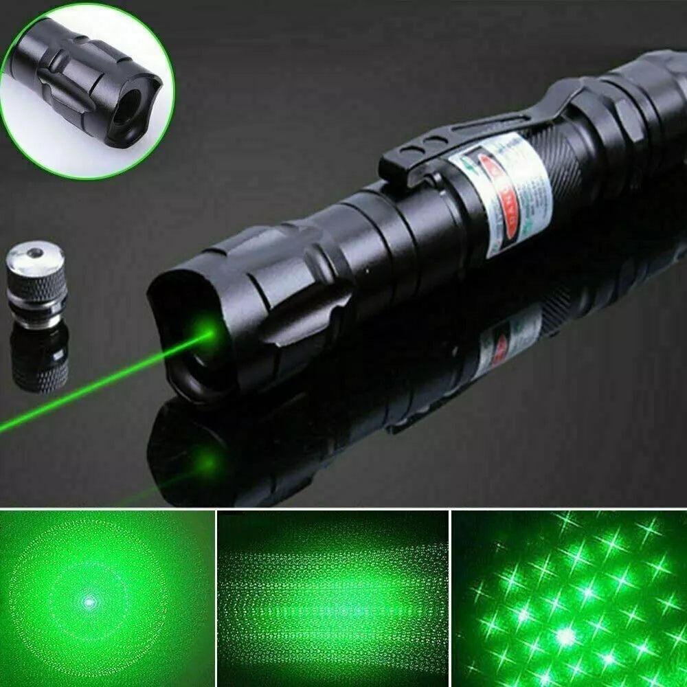 Zielony wskaźnik laserowy do ładowania z długim zasięgiem i wysoką precyzją
