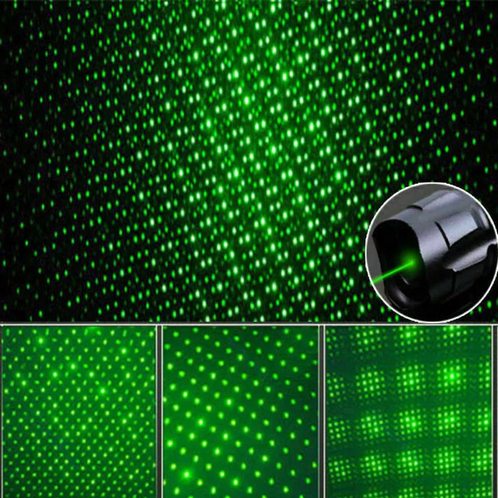 Zielony wskaźnik laserowy do ładowania z długim zasięgiem i wysoką precyzją