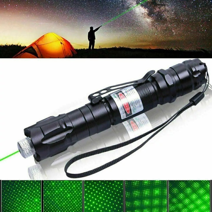 Zielony wskaźnik laserowy do ładowania z długim zasięgiem i wysoką precyzją