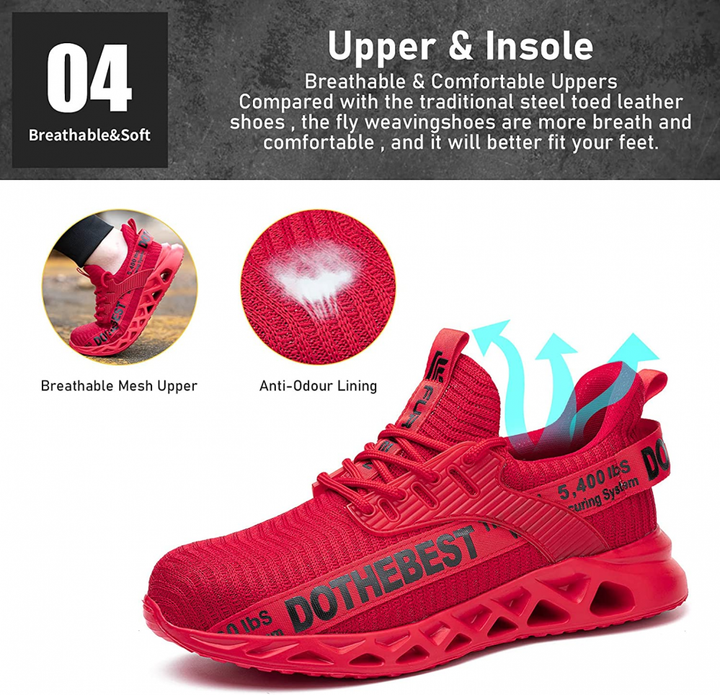 Ultralekkie i przewiewne buty ochronne – ProGuard