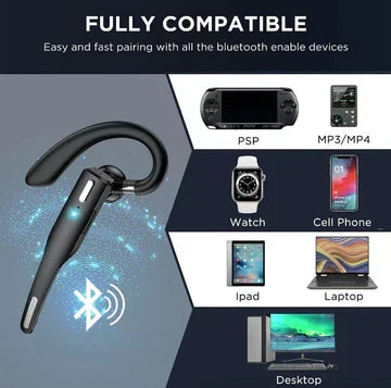 Słuchawki/zestaw słuchawkowy Trucker z dwoma mikrofonami, Bluetooth 5.1, z redukcją szumów