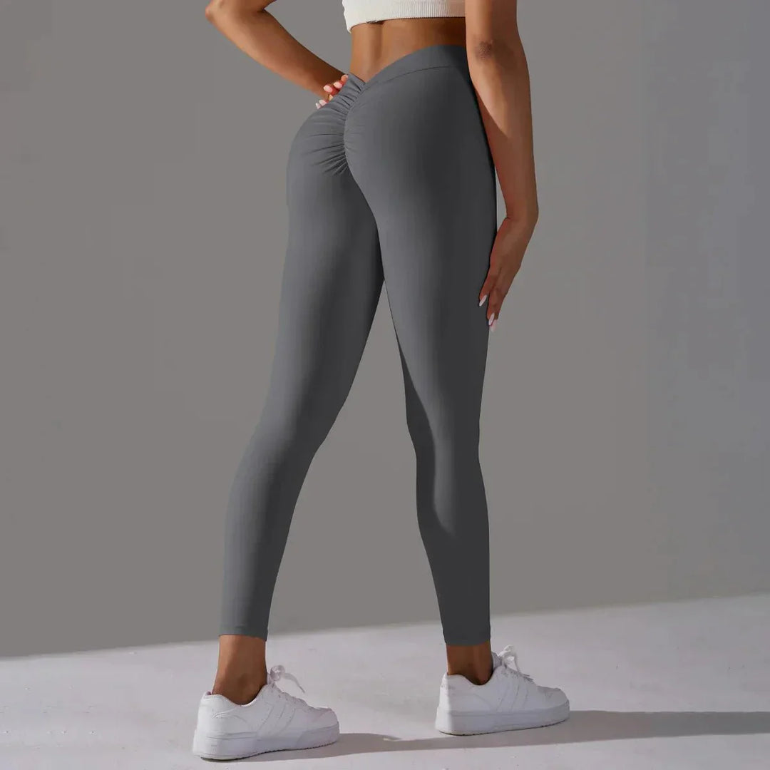 Leginsy Kompresyjne Scrunch do Jogi i Fitnessu – Modelujące Wsparcie na Każdy Ruch
