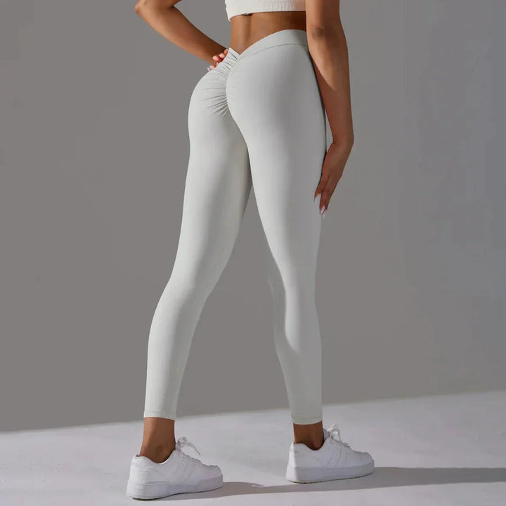 Leginsy Kompresyjne Scrunch do Jogi i Fitnessu – Modelujące Wsparcie na Każdy Ruch