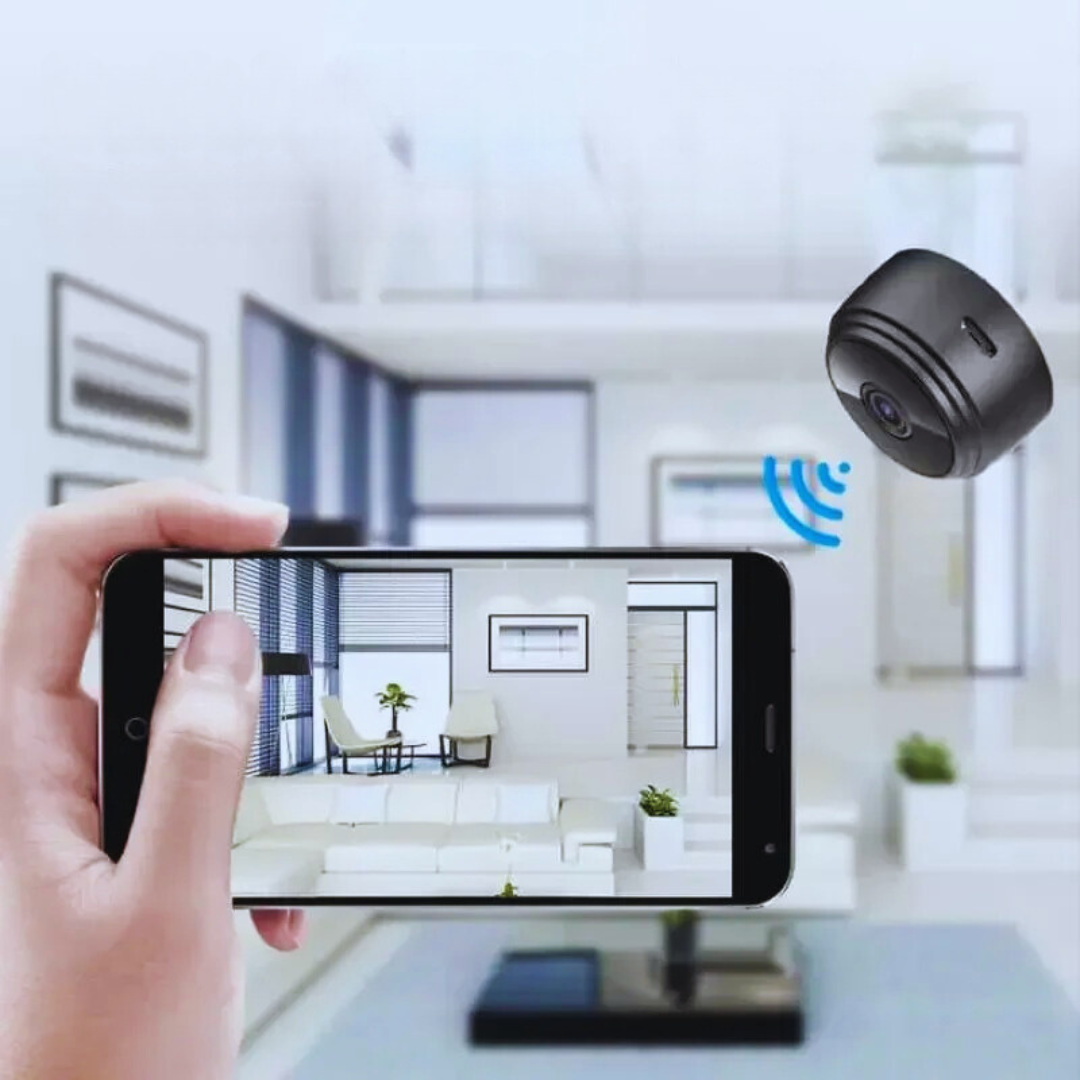 Kompaktowa kamera bezpieczeństwa WiFi HD