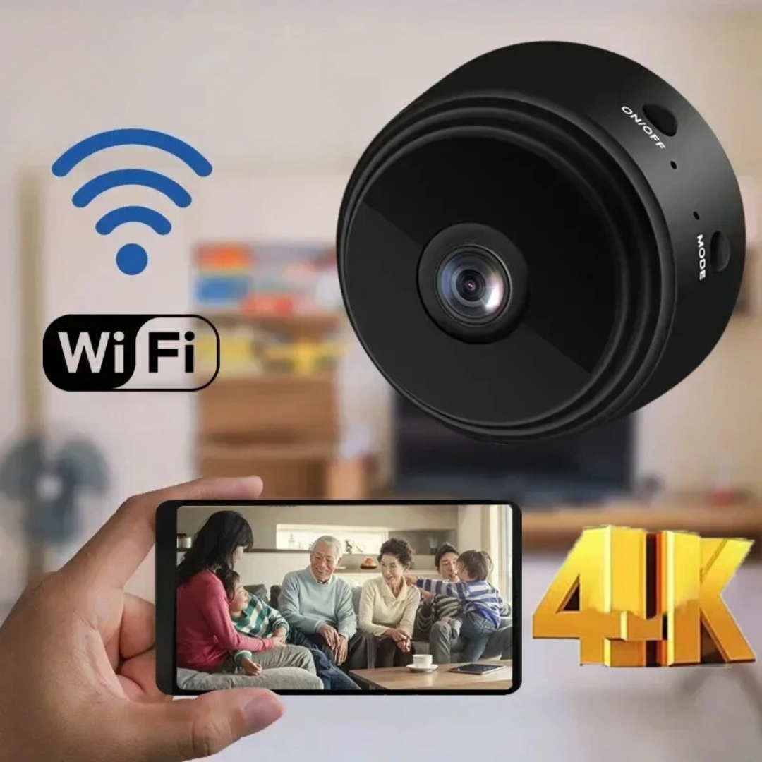 Kompaktowa kamera bezpieczeństwa WiFi HD