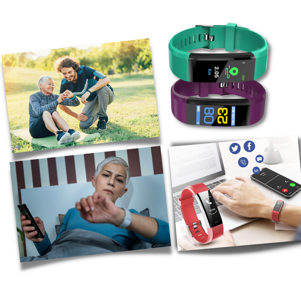 Smartwatch dla seniorów | Tętno i ciśnienie krwi zawsze pod kontrolą