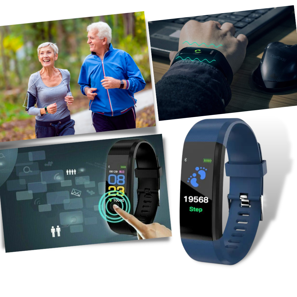 Smartwatch dla seniorów | Tętno i ciśnienie krwi zawsze pod kontrolą