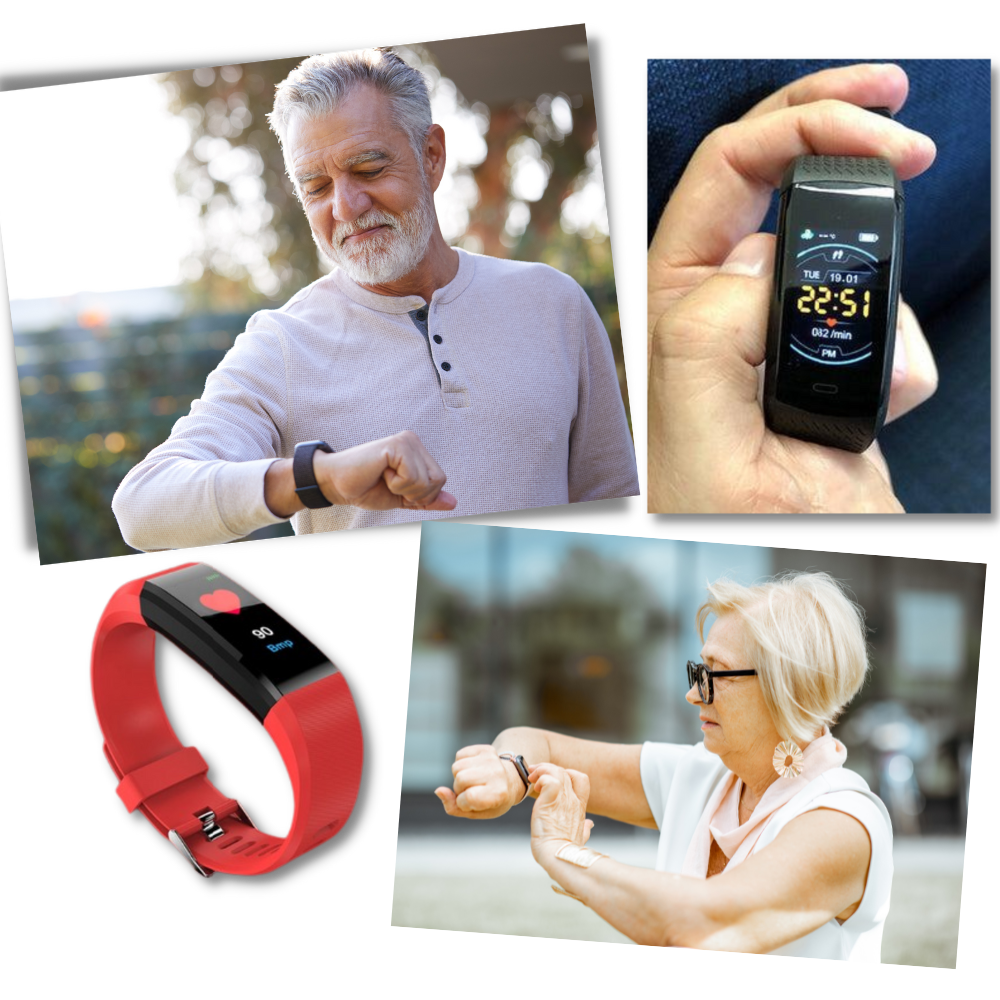 Smartwatch dla seniorów | Tętno i ciśnienie krwi zawsze pod kontrolą