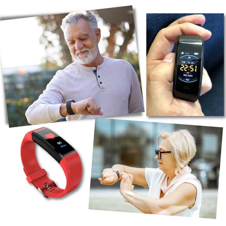 Smartwatch dla seniorów | Tętno i ciśnienie krwi zawsze pod kontrolą
