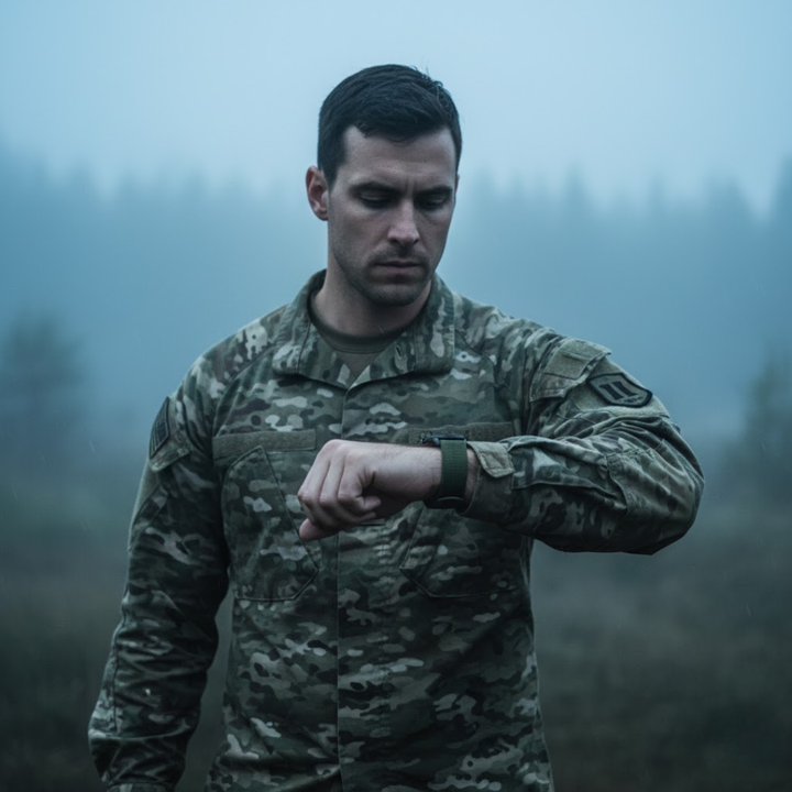 ShadowTime | Zegarek militarny – świecąca precyzja na przygody i noc