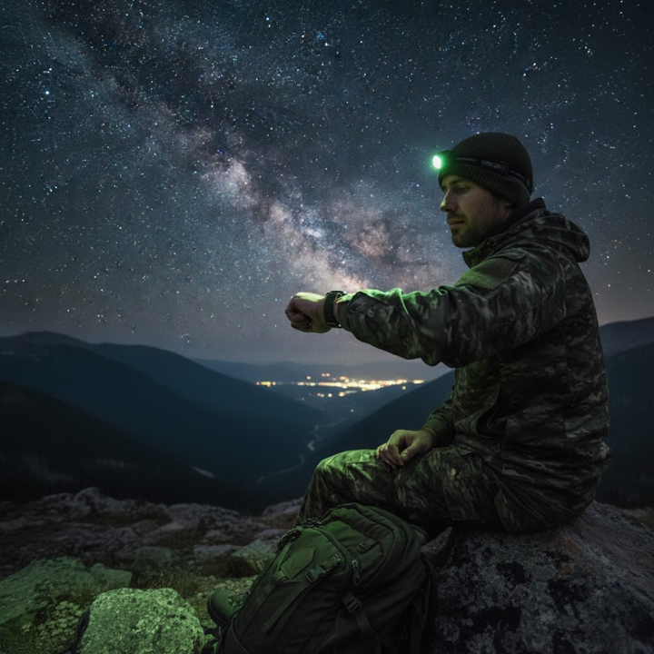 ShadowTime | Zegarek militarny – świecąca precyzja na przygody i noc